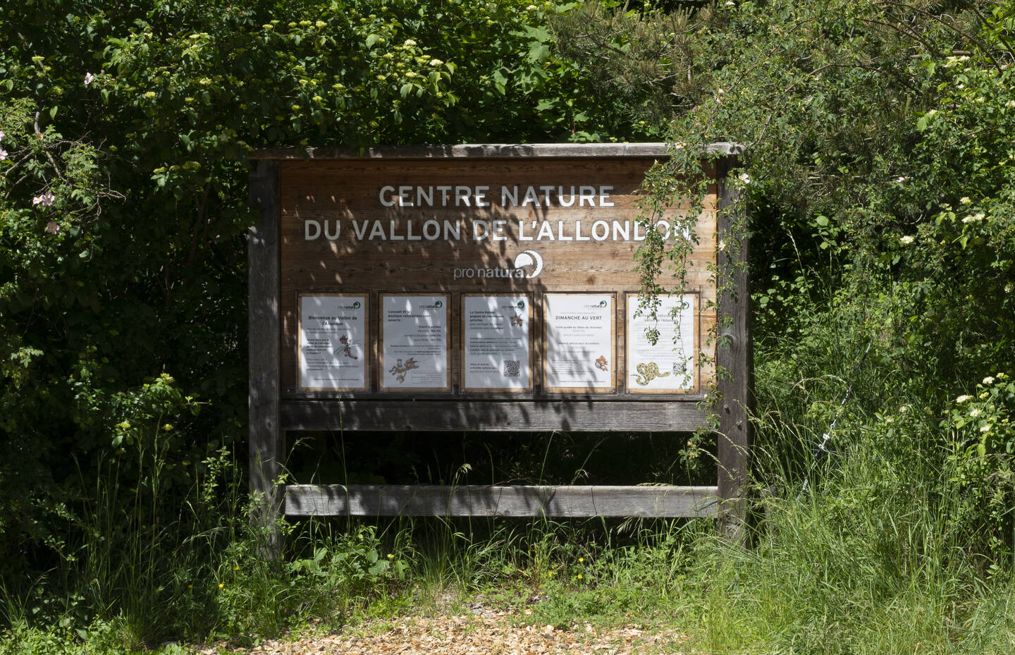 Accueil Centre Nature du Vallon de l'Allondon
